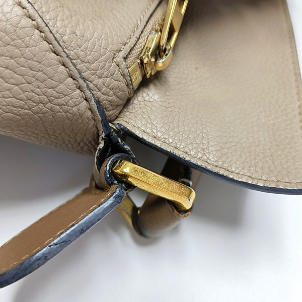 Puzzle Small Calfskin Beige