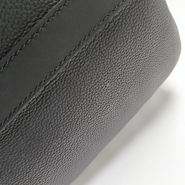 KEEPALL 55 Calfskin Black