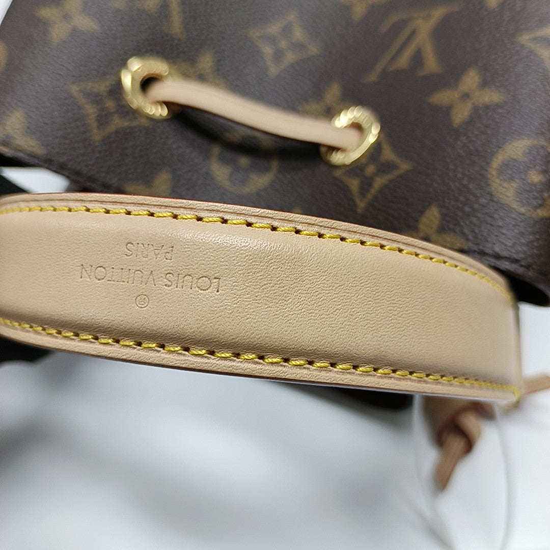 NÉONOÉ BB Monogram Coated Canvas Brown