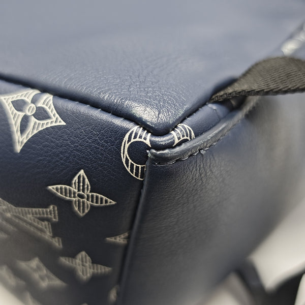 DISCOVERY Monogram Calfskin Blue