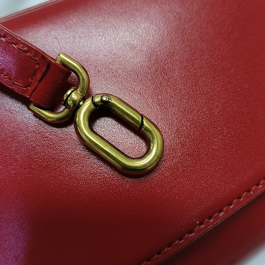 Hourglass XS Calfskin Red