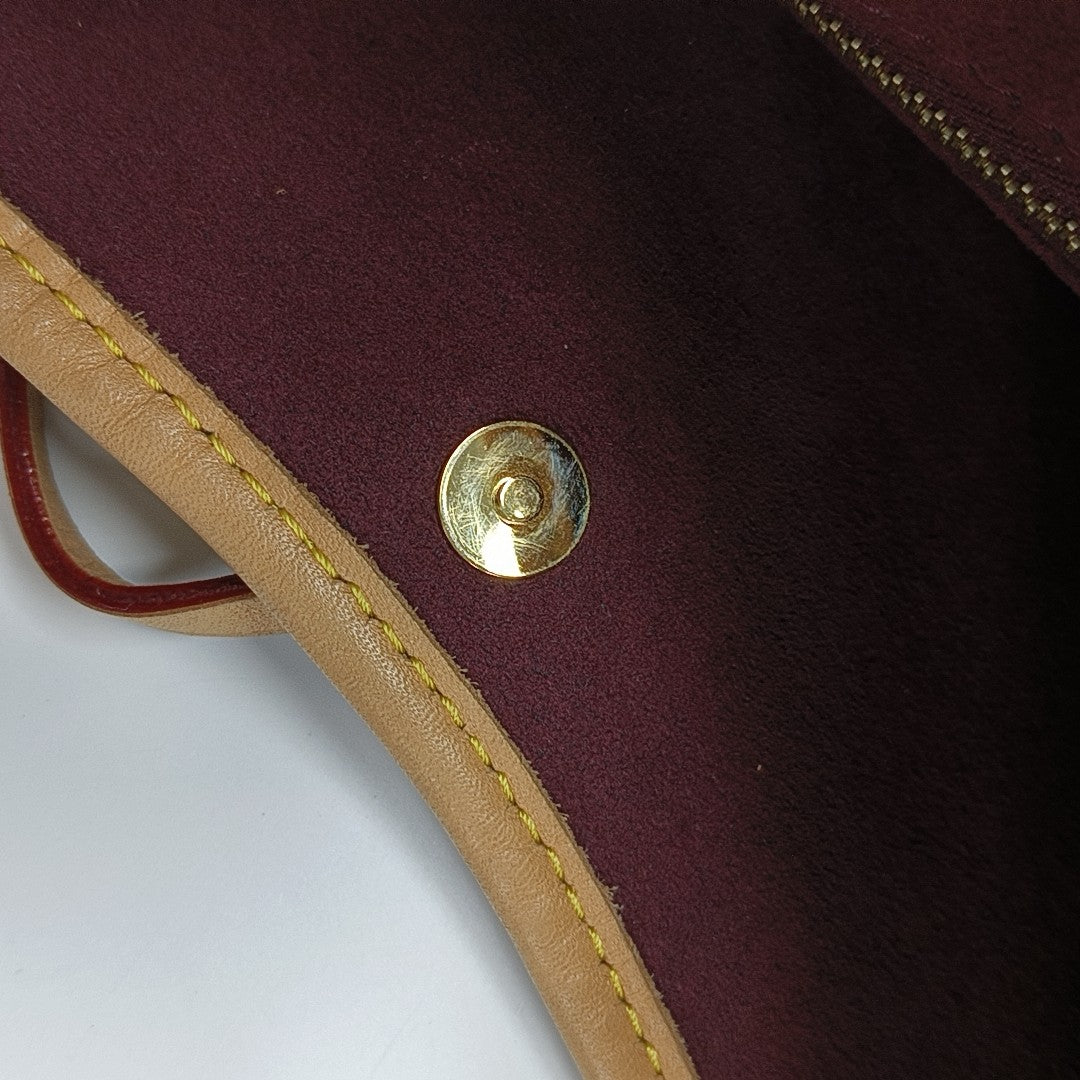 CARRYALL MM Monogram Coated Canvas Brown