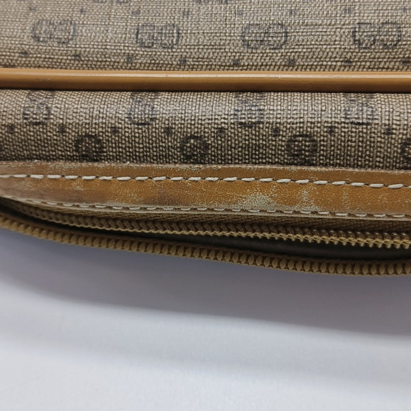 Monogram Coated Canvas Top Handle Bag Beige