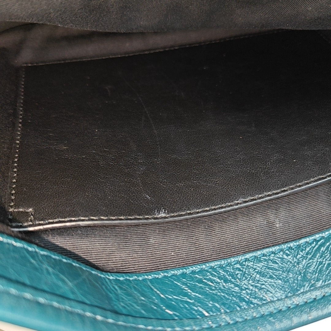 NIKI Medium Quilted Calfskin Green
