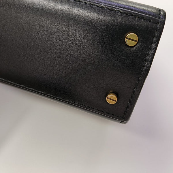 CASSANDRA Mini Calfskin Black