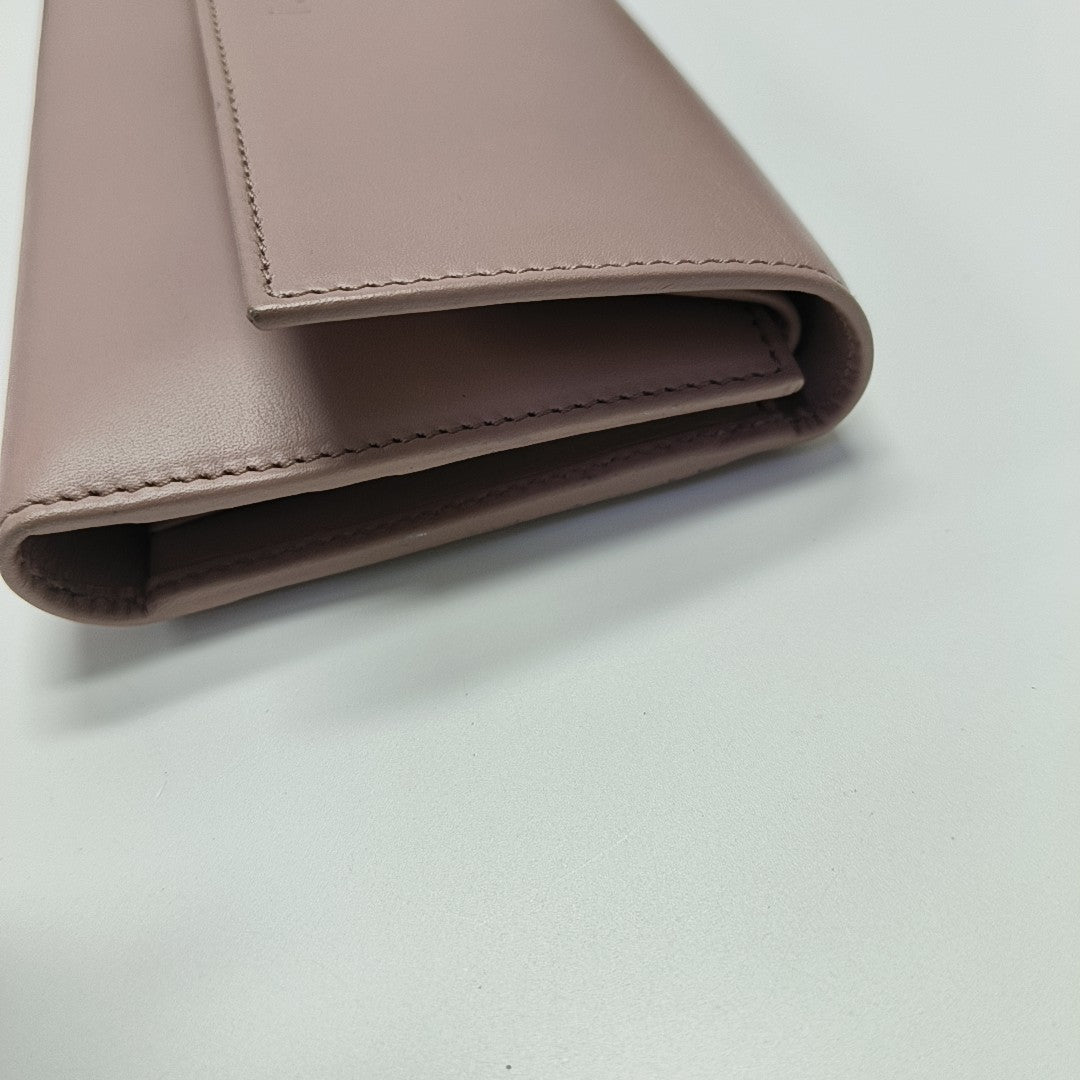 Calfskin Wallet Pink