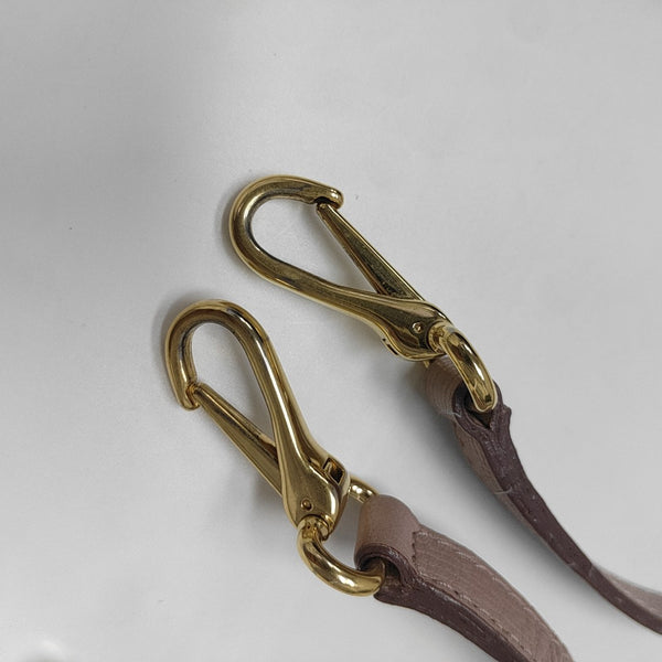 The Banner Medium Calfskin Pink
