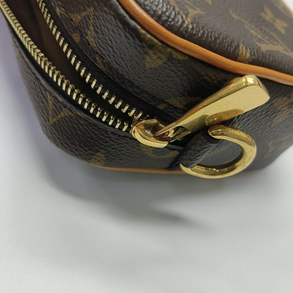 MARLY DRAGONNE Mini Monogram Coated Canvas Brown