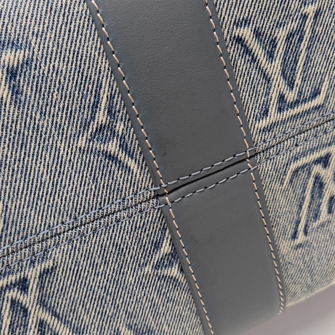 WEEK-END Monogram Canvas Blue