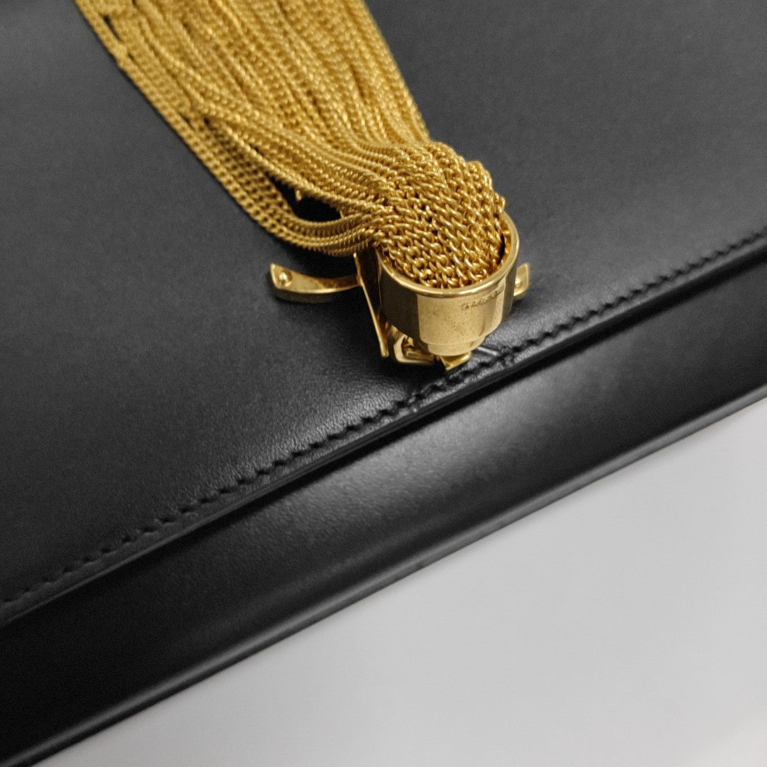 Authenticated pre-owned  KATE Mini Calfskin Black - Crossbody Bag at Looply