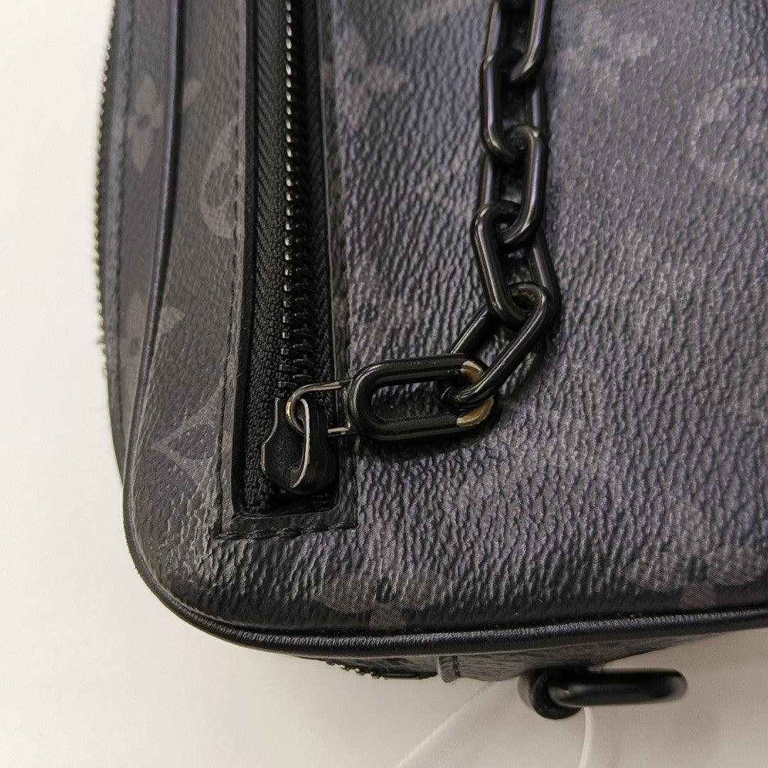 VOLGA Monogram Coated Canvas Black