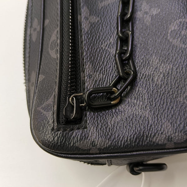 VOLGA Monogram Coated Canvas Black