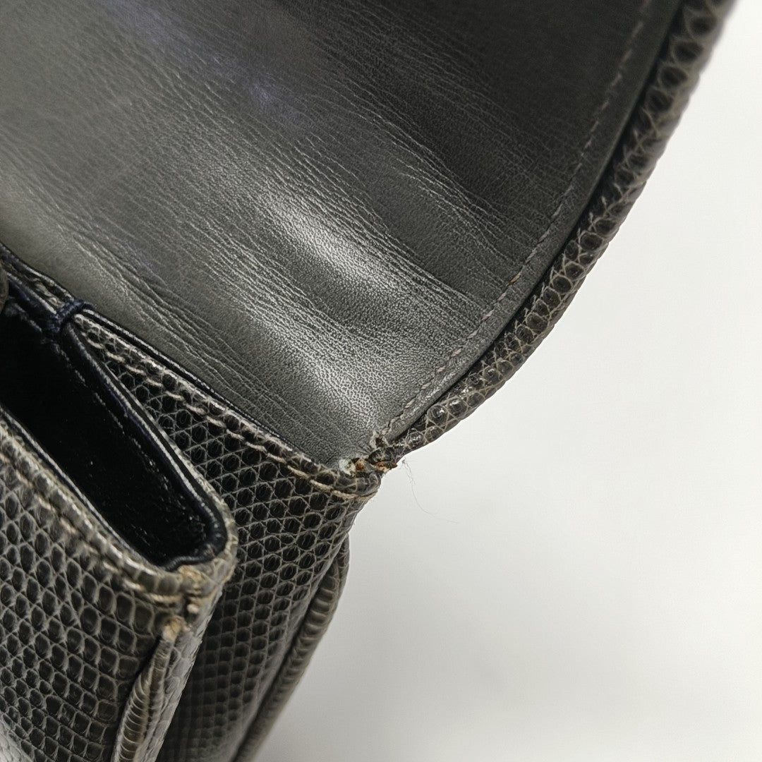 Calfskin Shoulder Bag Gray