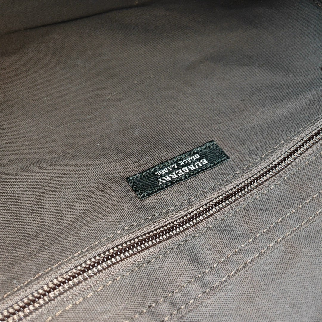 Nylon Top Handle Bag Green