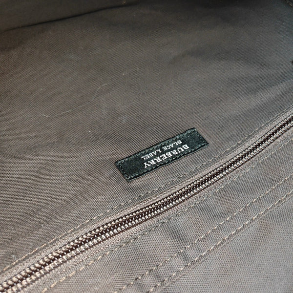 Nylon Top Handle Bag Green