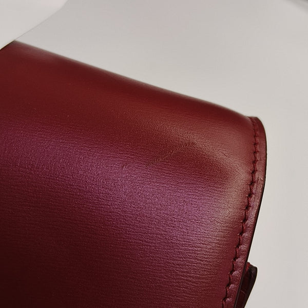 CLASSIC BOX Mini Calfskin Red