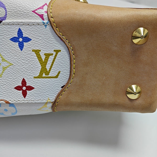LV × TM JUDY MM Monogram Coated Canvas White