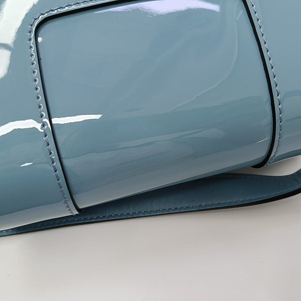Supervee Patent Leather Blue