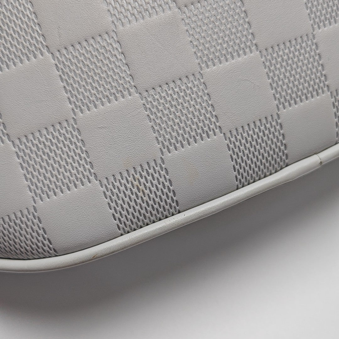 CAMPUS Damier Azur Calfskin White