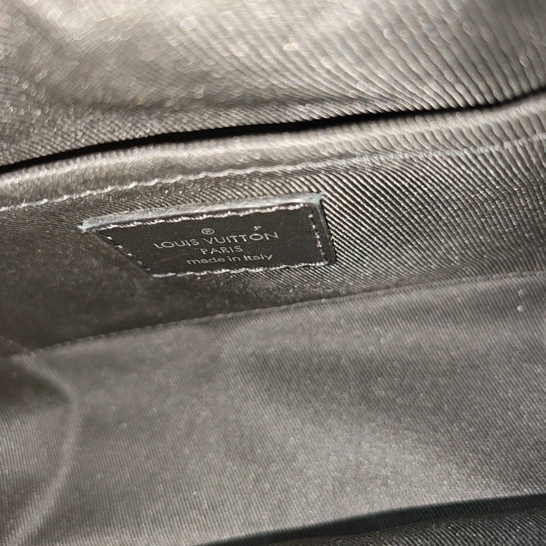 SOFT TRUNK Mini Monogram Coated Canvas Black