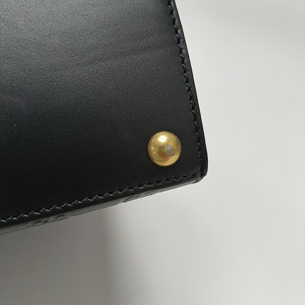Padlock Medium Monogram Calfskin Black