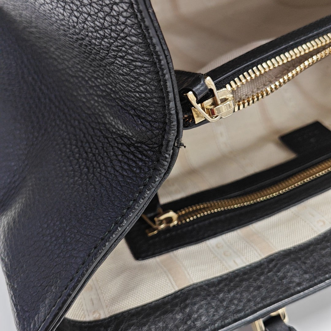Calfskin Tote Bag Black