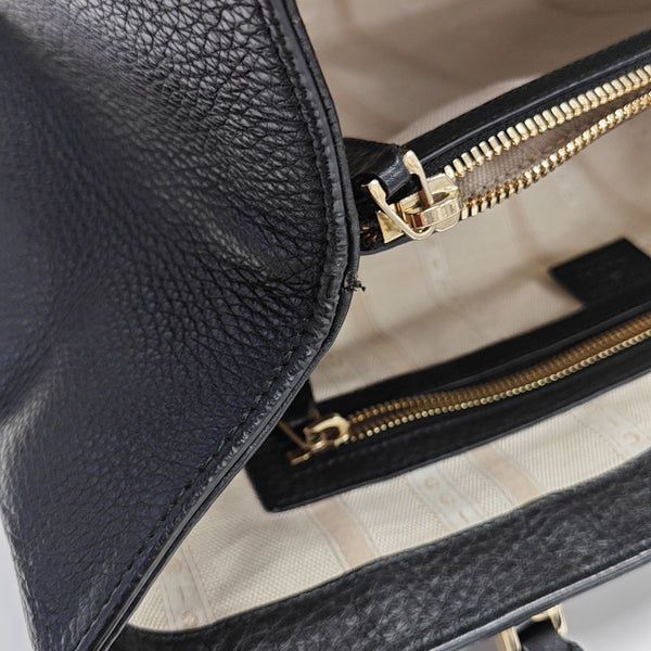 Calfskin Tote Bag Black