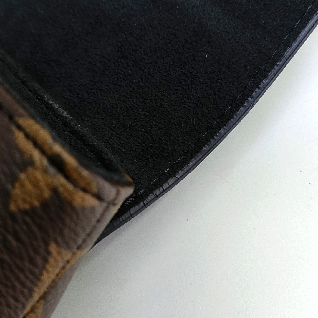 LOCKY BB Monogram Coated Canvas Brown