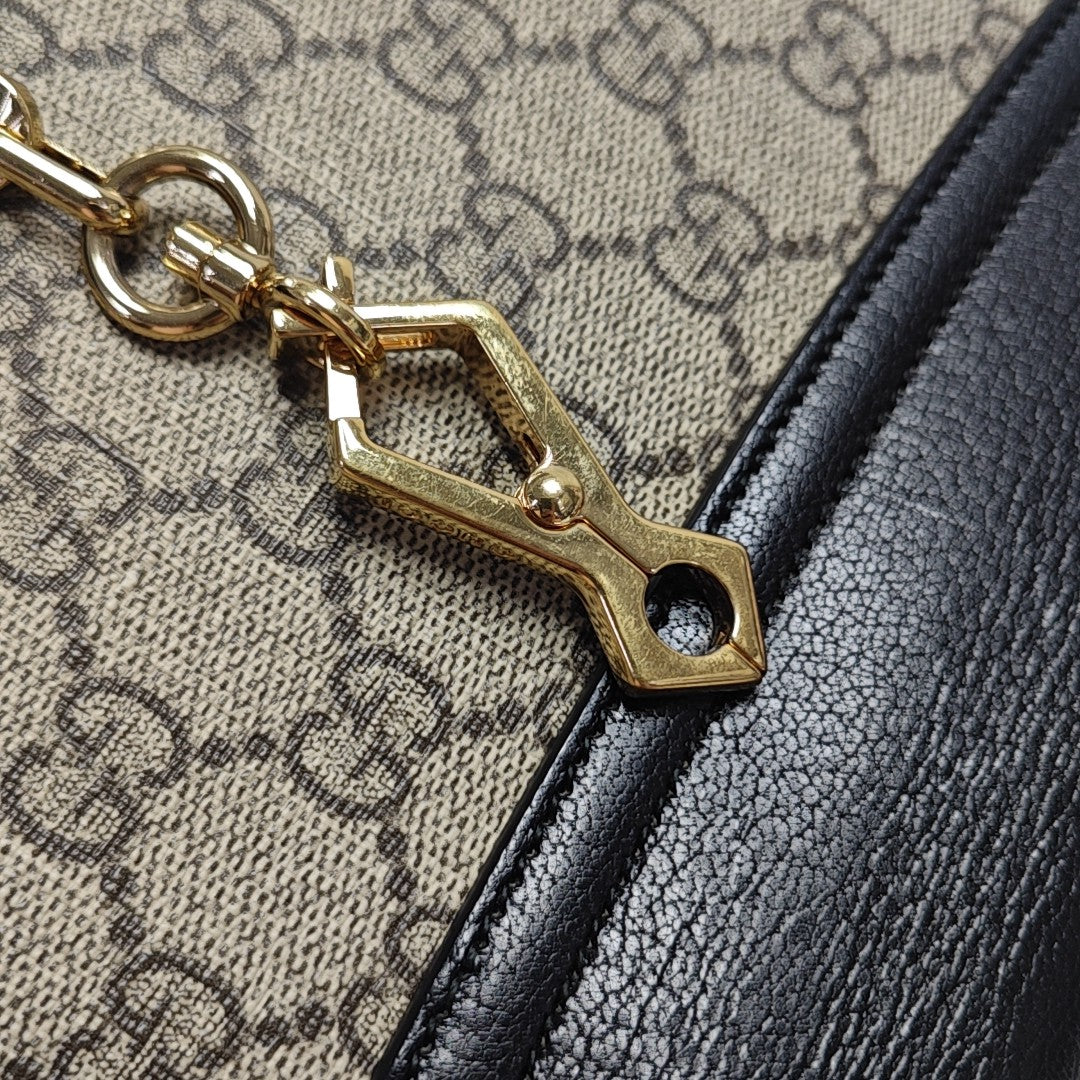 Monogram Coated Canvas Shoulder Bag Beige