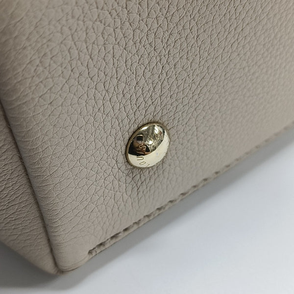 Calfskin Shoulder Bag Beige