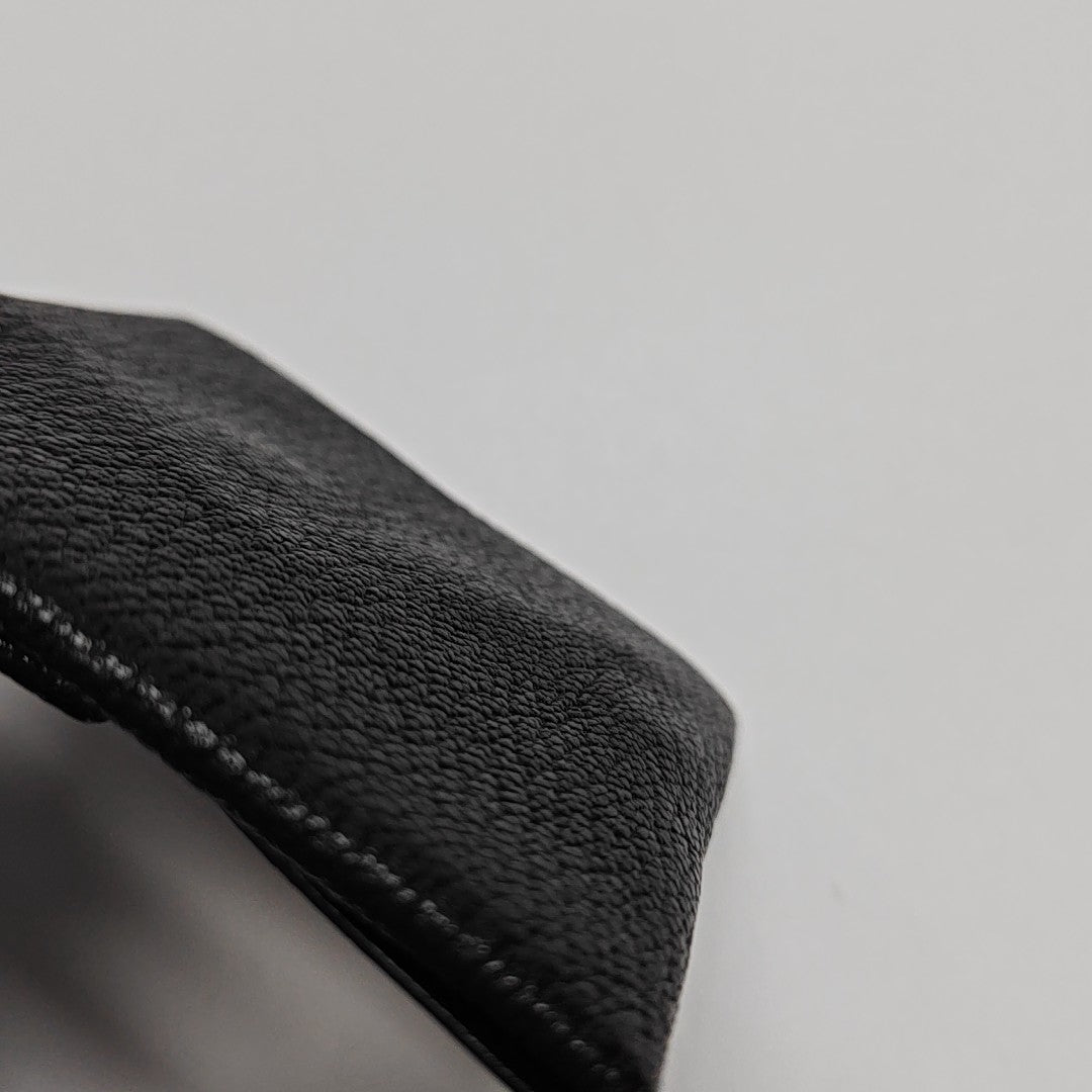 Bastia Chèvre Mysore Black Coin Purse