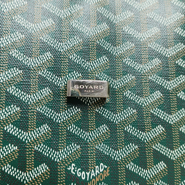 Belvedere Coated Canvas Green