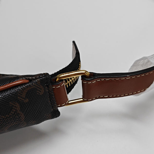 AVA Small Coated Canvas Brown