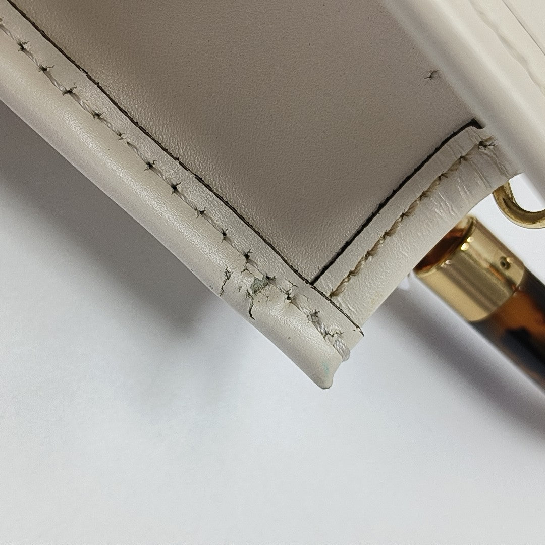 Sunshine Mini Calfskin White