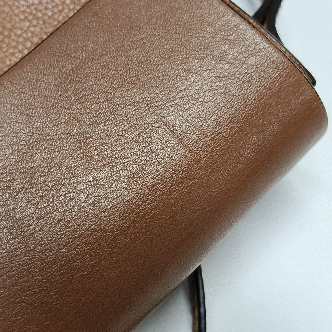 Faye Mini Calfskin Brown