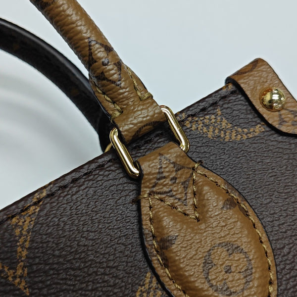 ONTHEGO BB Monogram Coated Canvas Brown