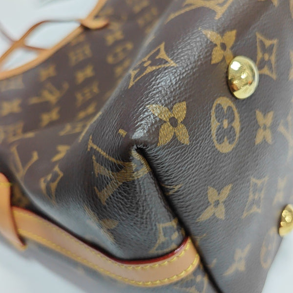 CARRYALL PM Monogram Coated Canvas Brown