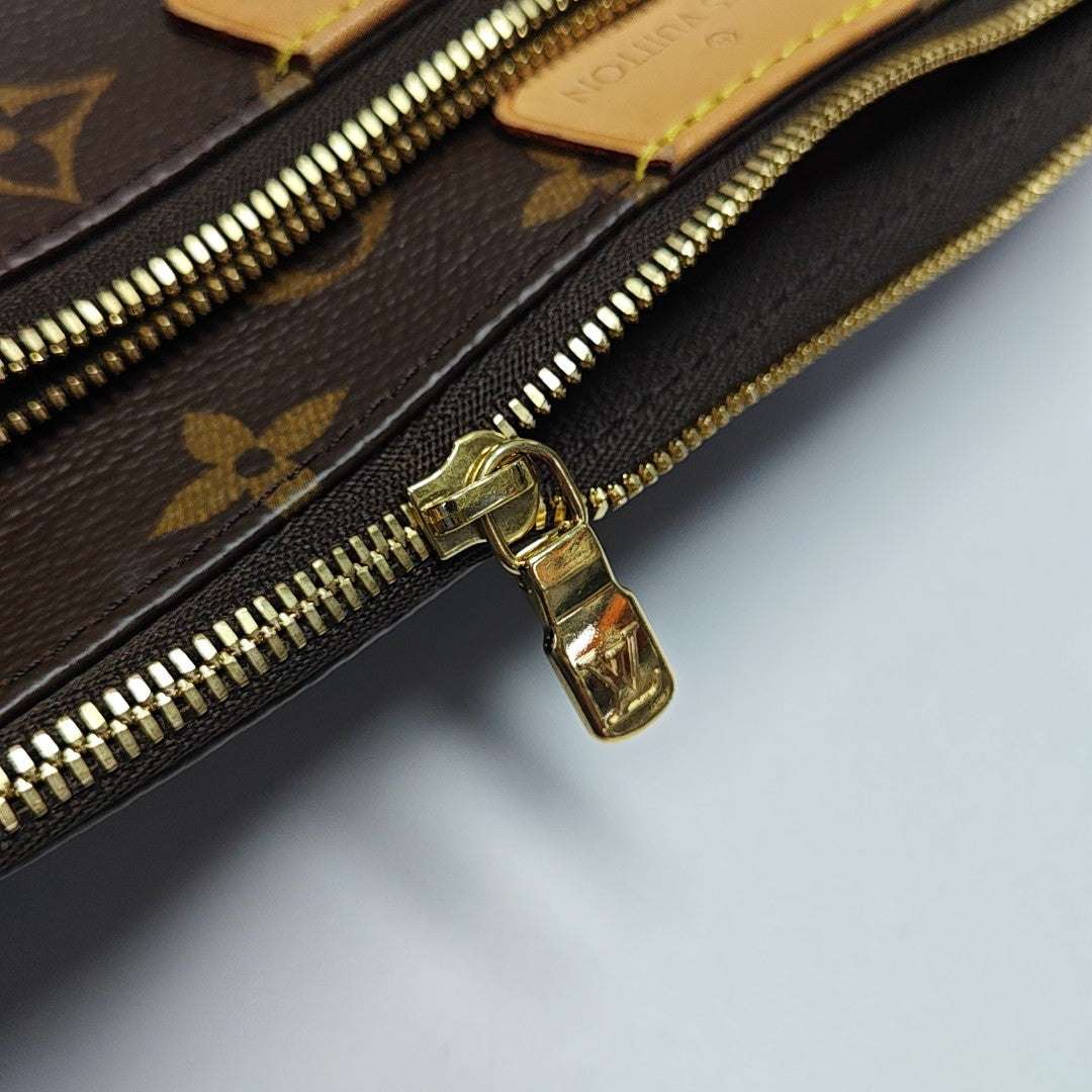 MULTI Monogram Coated Canvas Brown