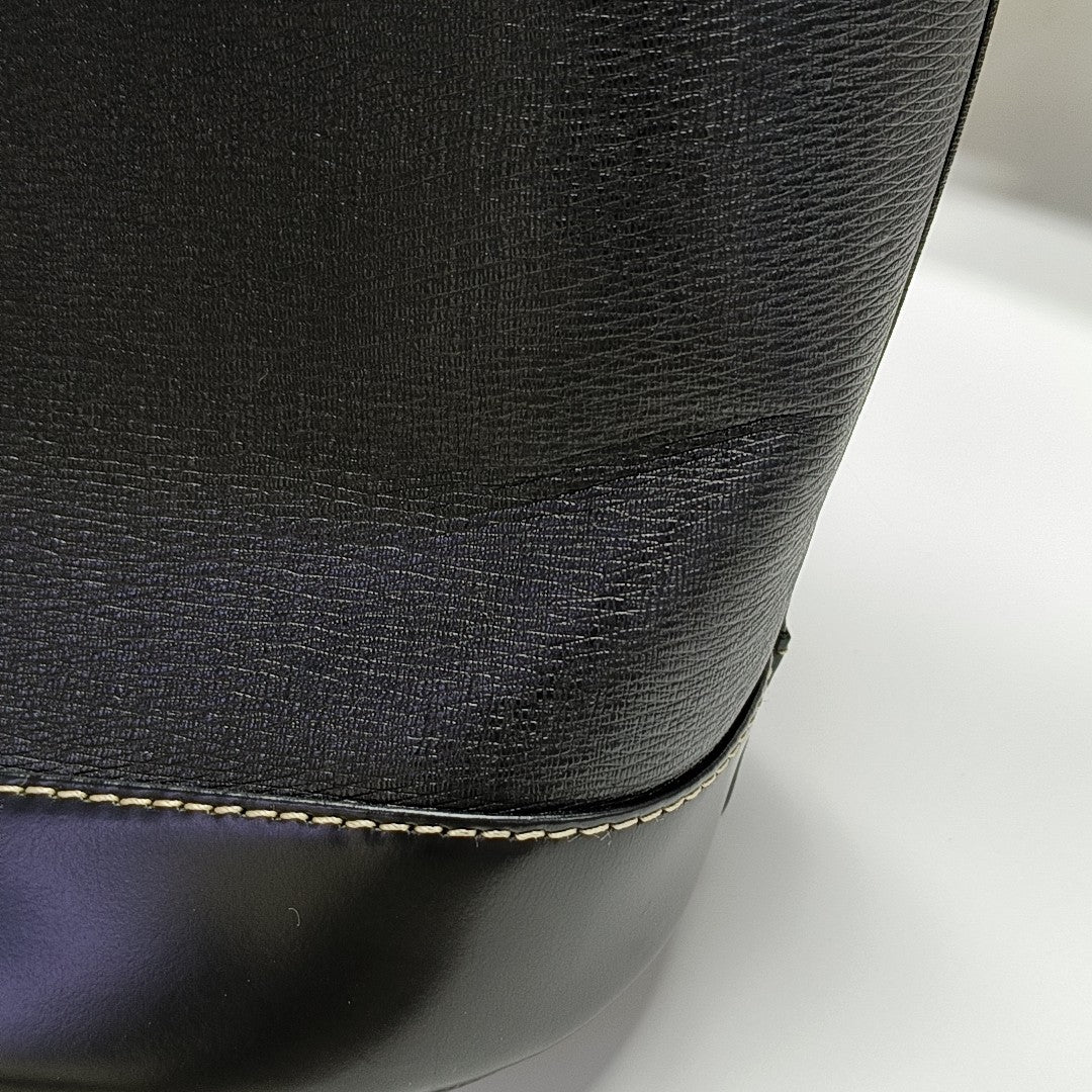 Calfskin Shoulder Bag Black