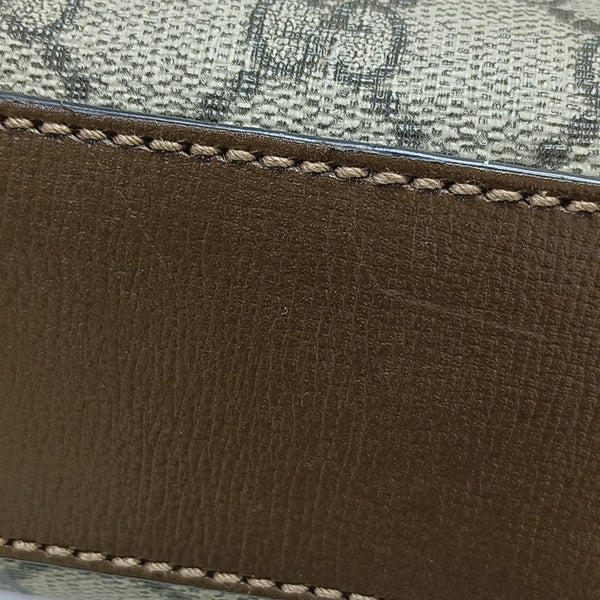 Retro Mini Monogram Coated Canvas Beige
