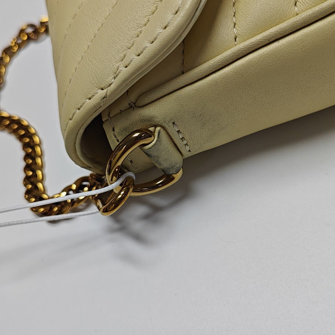 NEW WAVE Quilted Calfskin Yellow