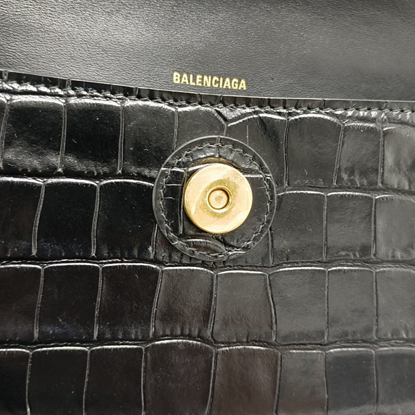 Downtown Super Mini Calfskin Black
