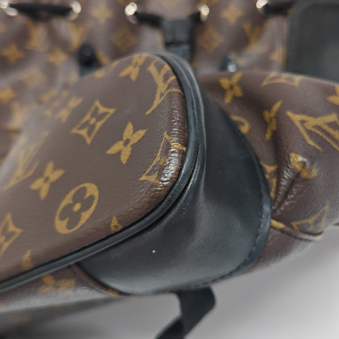 CHRISTOPHER PM Monogram Coated Canvas Brown