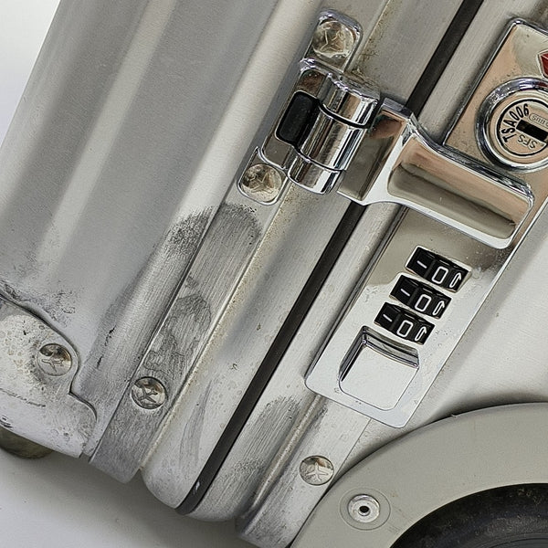 Special Material Luggage Silver