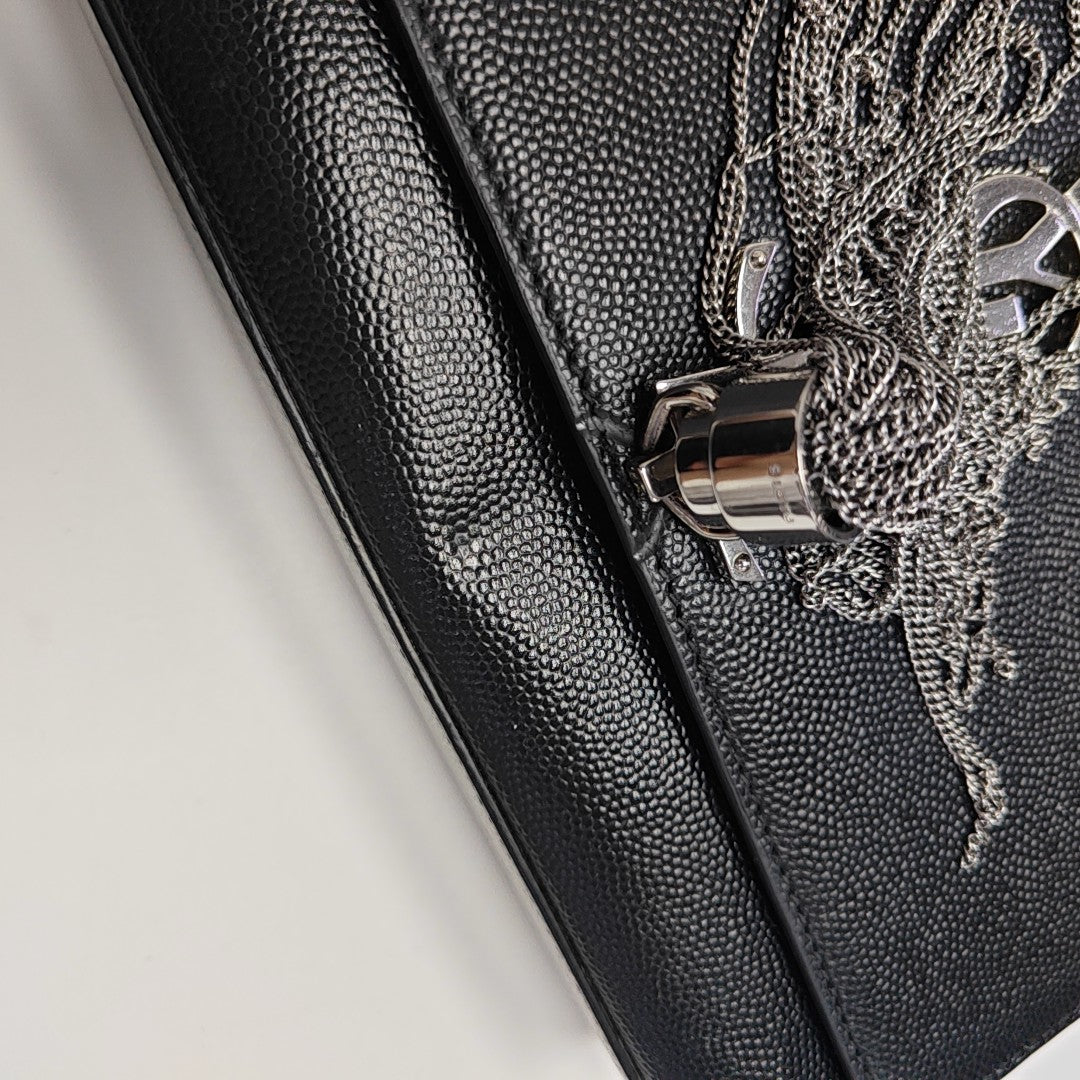 KATE Small Calfskin Black