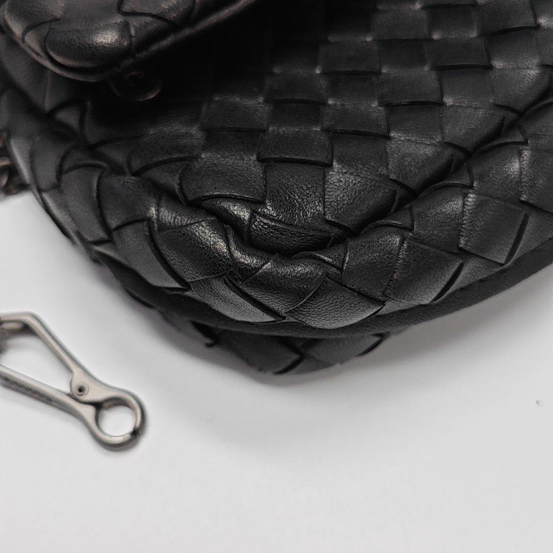 Messenger Mini Lambskin Black
