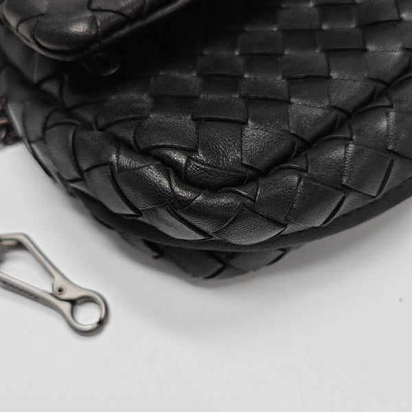 Messenger Mini Lambskin Black