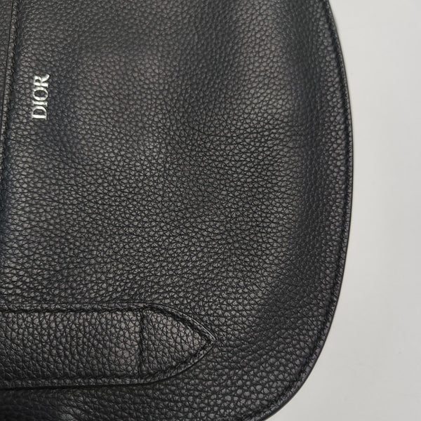 Saddle Small Calfskin Black