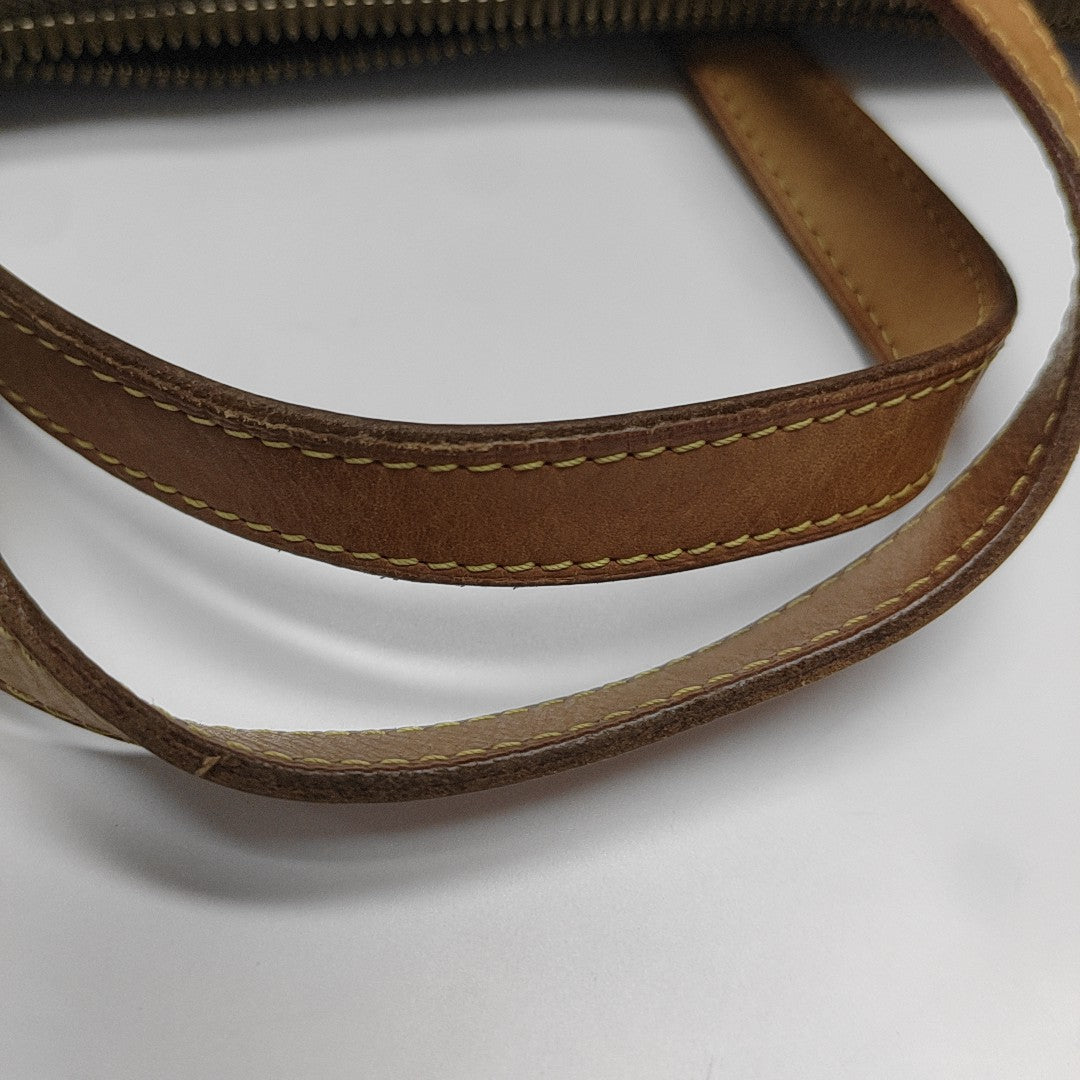PALERMO PM Monogram Coated Canvas Brown