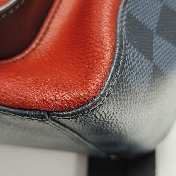 JOSH Damier Graphite Coated Canvas Black